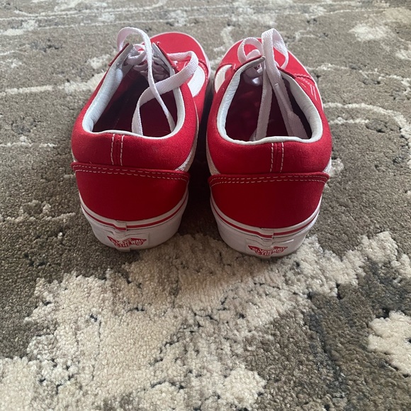 Red Vans - Picture 3 of 4